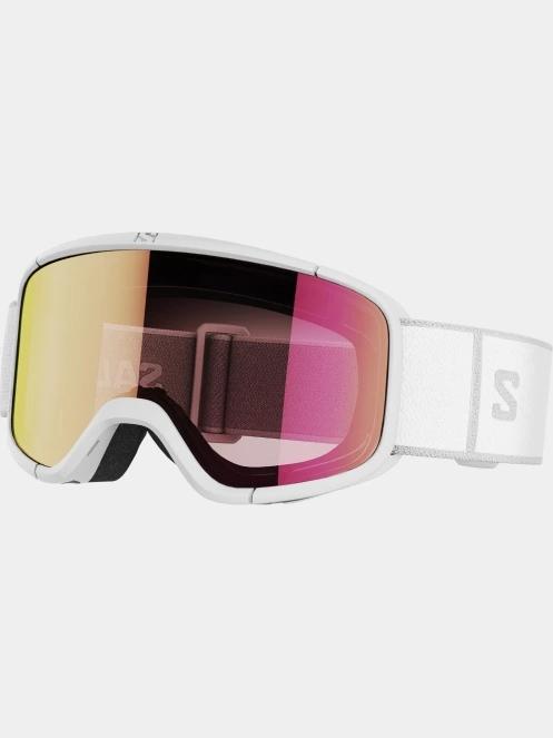 Salomon Aksium 2.0 S női síszemüveg fehér színben 2