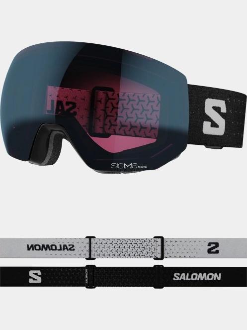 Salomon Radium Pro Sigma Photo síszemüveg fekete színben 6