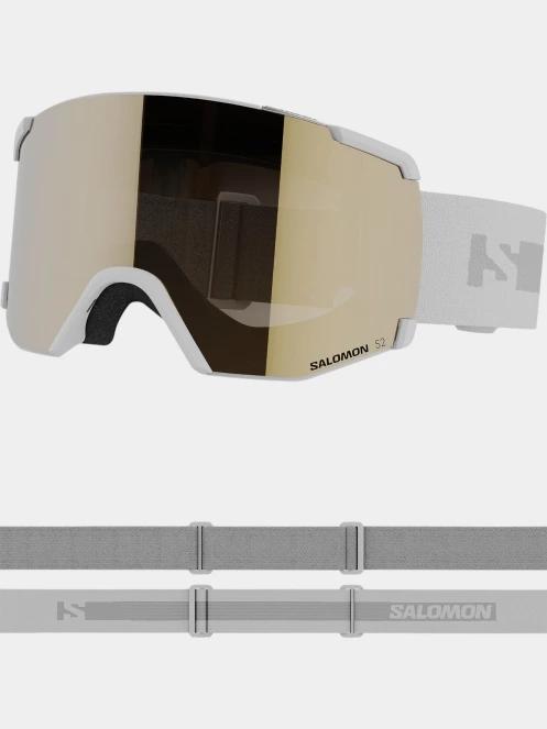 Salomon S/View Access síszemüveg fehér színben 6