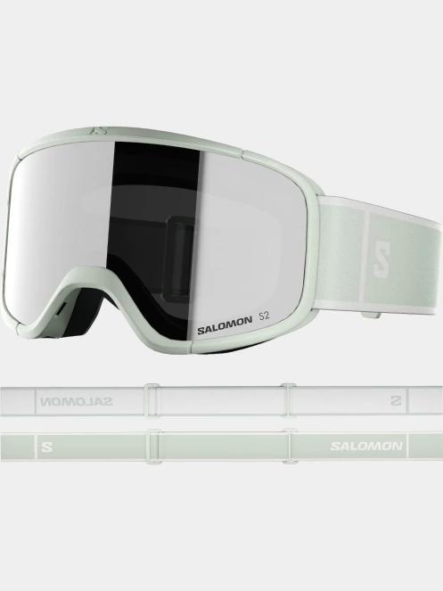Salomon Aksium 2.0 S női síszemüveg zöld színben 6