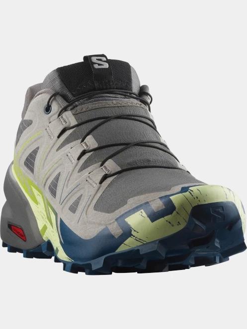 Salomon Speedcross 6 férfi terepfutó cipő oliva színben 2