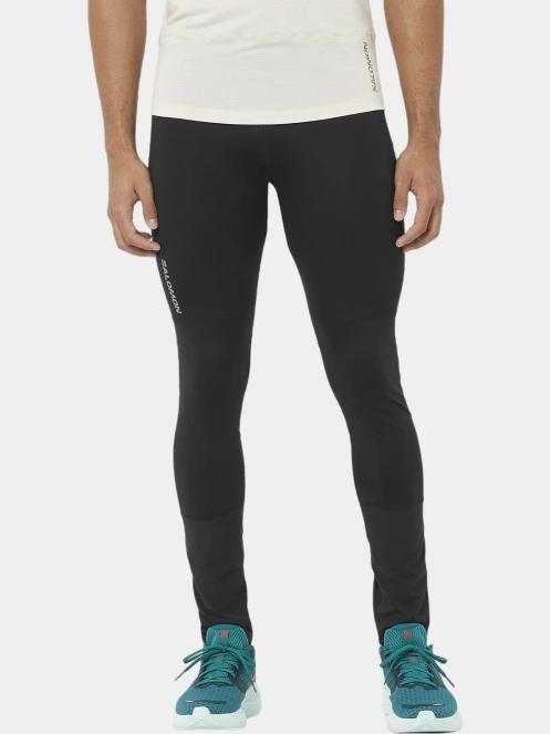 Salomon Cross Run Tights M férfi sportnadrág fekete színben 2