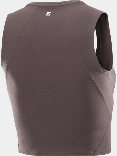 Salomon Shakeout Bliss női tank top barna színben 3
