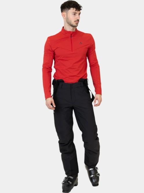 Schöffel Longsleeve Fiss M férfi polár pulóver piros színben 6