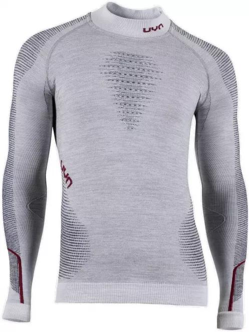 UYN Man Ambityon Uw Shirt Lg Sl  Melange Turtleneck férfi aláöltöző felső szürke színben 2