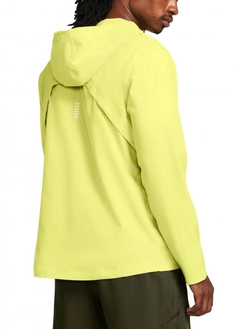 Under Armour Outrun The Storm Jacket férfi futódzseki sárga színben 3