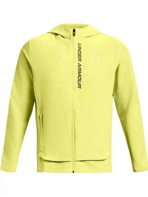 Under Armour Outrun The Storm Jacket férfi futódzseki sárga színben 6