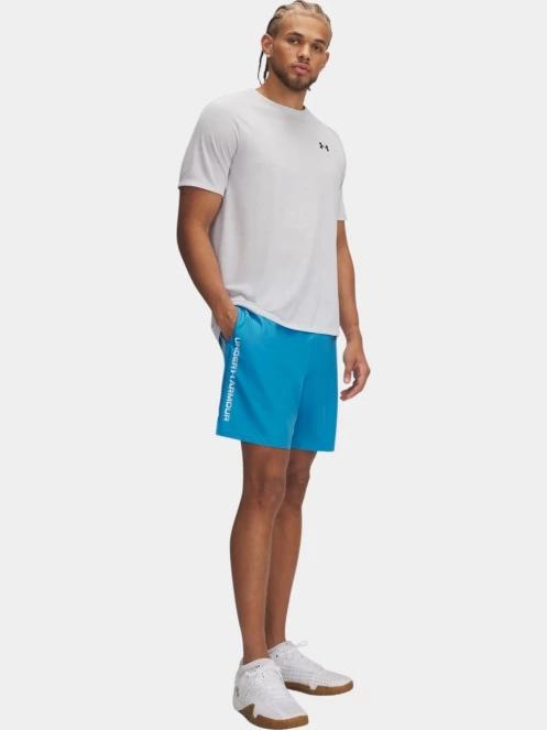 Under Armour UA Tech Woven Wordmark Short férfi sport rövidnadrág kék színben 4