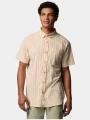 Columbia Rapid Rivers II Short Sleeve Shirt férfi rövid ujjú ing sárga színben 1