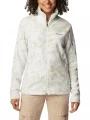 Columbia Fast Trek Printed Jacket női polár pulóver fehér színben 1
