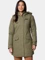 Columbia Suttle Mountain Long Insulated Jacket női télikabát zöld színben 1