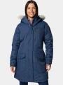 Columbia Suttle Mountain Long Insulated Jacket női télikabát kék színben 1