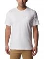 Columbia North Cascades Short Sleeve Tee férfi rövid ujjú póló fehér színben 1