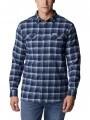 Columbia Flare Gun Stretch Flannel férfi hosszú ujjú ing kék színben 1