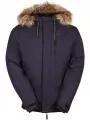 Fundango CARBONE Bomber Jacket férfi utcai kabát fekete színben 1
