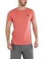 Fundango Jaggy Structured T-Shirt férfi rövid ujjú póló rózsaszín színben 1