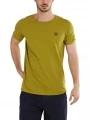 Fundango Jaggy Structured T-Shirt férfi rövid ujjú póló zöld színben 1