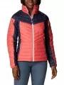 Columbia Powder Lite II Full Zip Jacket női utcai kabát rózsaszín színben 1