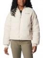 Columbia Puffect Novelty Jacket női utcai kabát homok színben 1