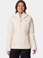 Columbia Joy Peak II Hooded Jacket női télikabát homok színben 1