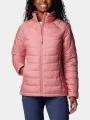Columbia Powder Lite II Full Zip Jacket női átmeneti kabát rózsaszín színben 1
