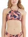 Fundango Hogg High Neck Top női bikini felső rózsaszín színben 1