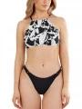 Fundango Hogg High Neck Top női bikini felső fekete színben 1