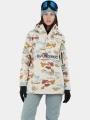 Fundango Birch ECO Logo Anorak női síkabát homok színben 1