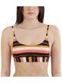 Fundango Moana Bralette Top női bikini felső fekete színben 1
