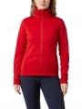 Helly Hansen W Crew Fleece Jacket női polár pulóver piros színben 1