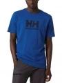 Helly Hansen Hh Logo T-Shirt férfi rövid ujjú póló kék színben 1