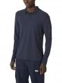 Helly Hansen Crewline Ls Polo férfi hosszú ujjú póló sötétkék színben 1