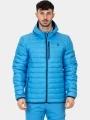 Spyder Zenith Hooded Down Jacket férfi steppelt átmeneti kabát kék színben 1