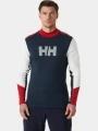 Helly Hansen Lifa Merino Midw Logo férfi aláöltöző felső fekete színben 1