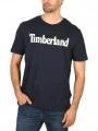 Timberland Kennebec Linear tee férfi rövid ujjú póló sötétkék színben 1