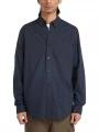 Timberland Stretch Poplin Shirt férfi hosszú ujjú ing sötétkék színben 1