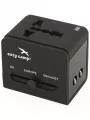 Easy Camp Easy Universal Travel Adaptor hálózati átalakító fekete színben 1