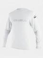 O'Neill Youth Basic Skins L/S Sun Shirt hosszú ujjú lycra fehér színben 1