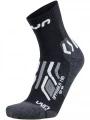 UYN UYN WOMAN TREKKING APPROACH MID SOCKS női túrazokni fekete színben 1
